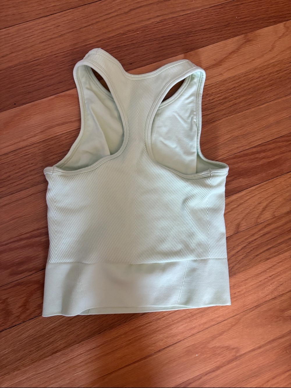 YPB Green Ribbed Tank - Picture 2 of 3